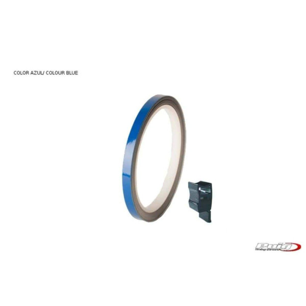 Puig Puig rim tape with applicator | reflective blue